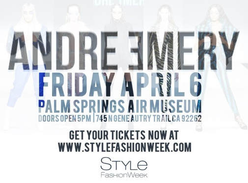 Andre Emery – Style Fashion Week – April 6. 2018